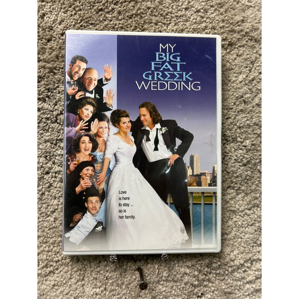 HBO My Big Fat Greek Wedding DVD Nia Vardalos John Corbett RomCom 2000s Classic